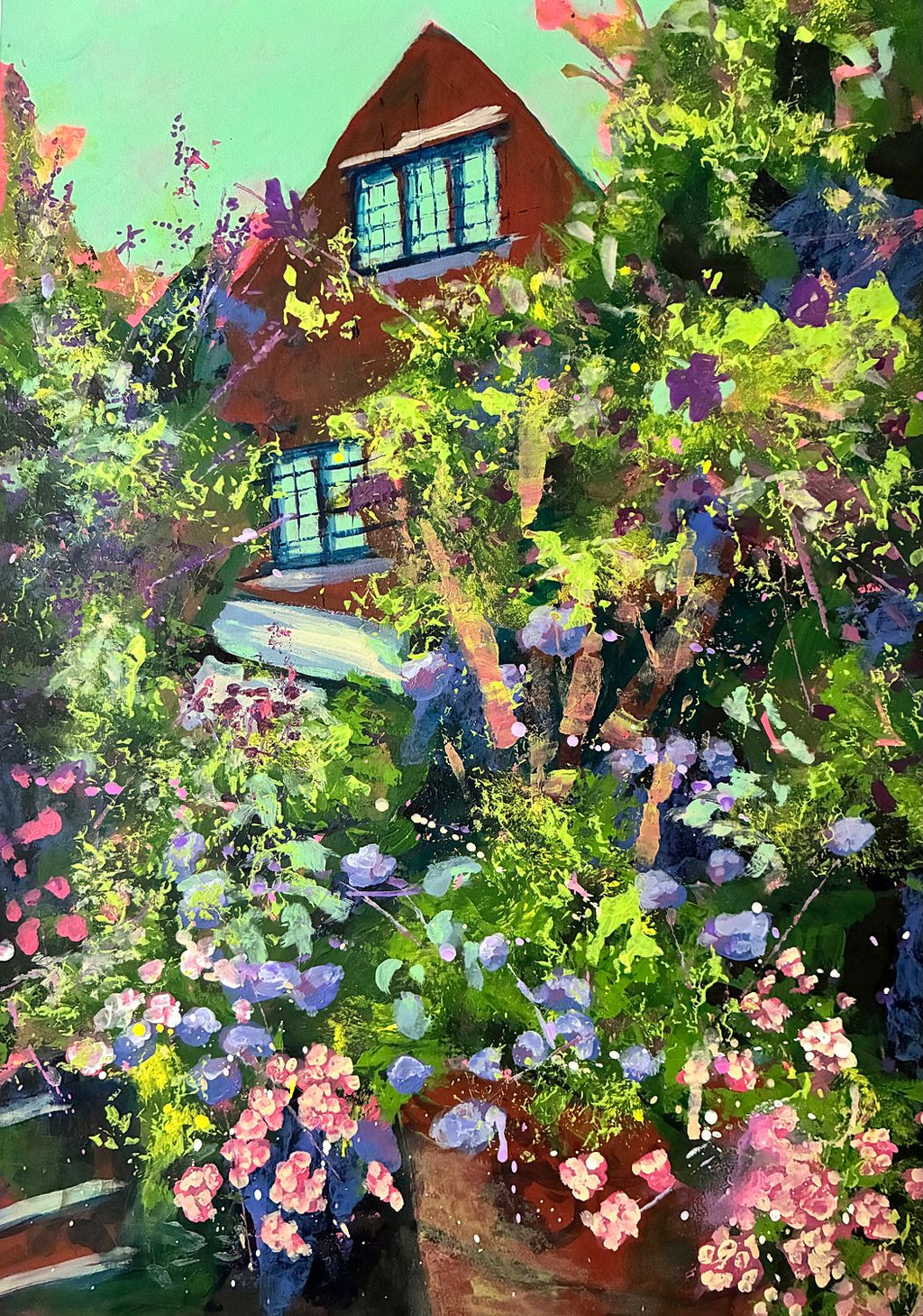 EAST RUSTON OLD VICARAGE GARDENS SERIES LAUNCH PRINT - Painting No.1
