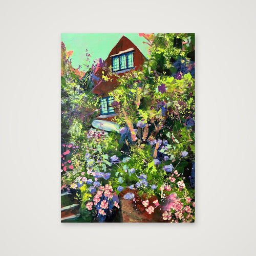 EAST RUSTON OLD VICARAGE GARDENS SERIES LAUNCH PRINT - Painting No.1 — A3 (30×42cm, 12×17") Print only
