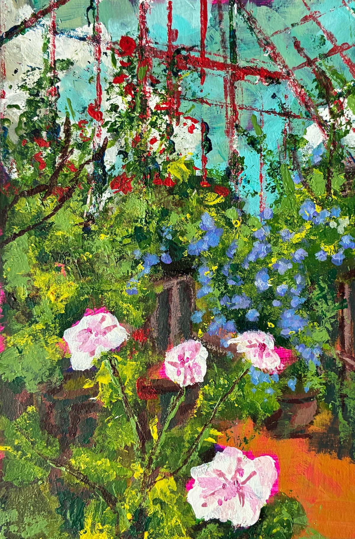 Fine Art Giclée Prints with Mount | Jane D'Arcy Art | East Ruston Old Vicarage Gardens Series