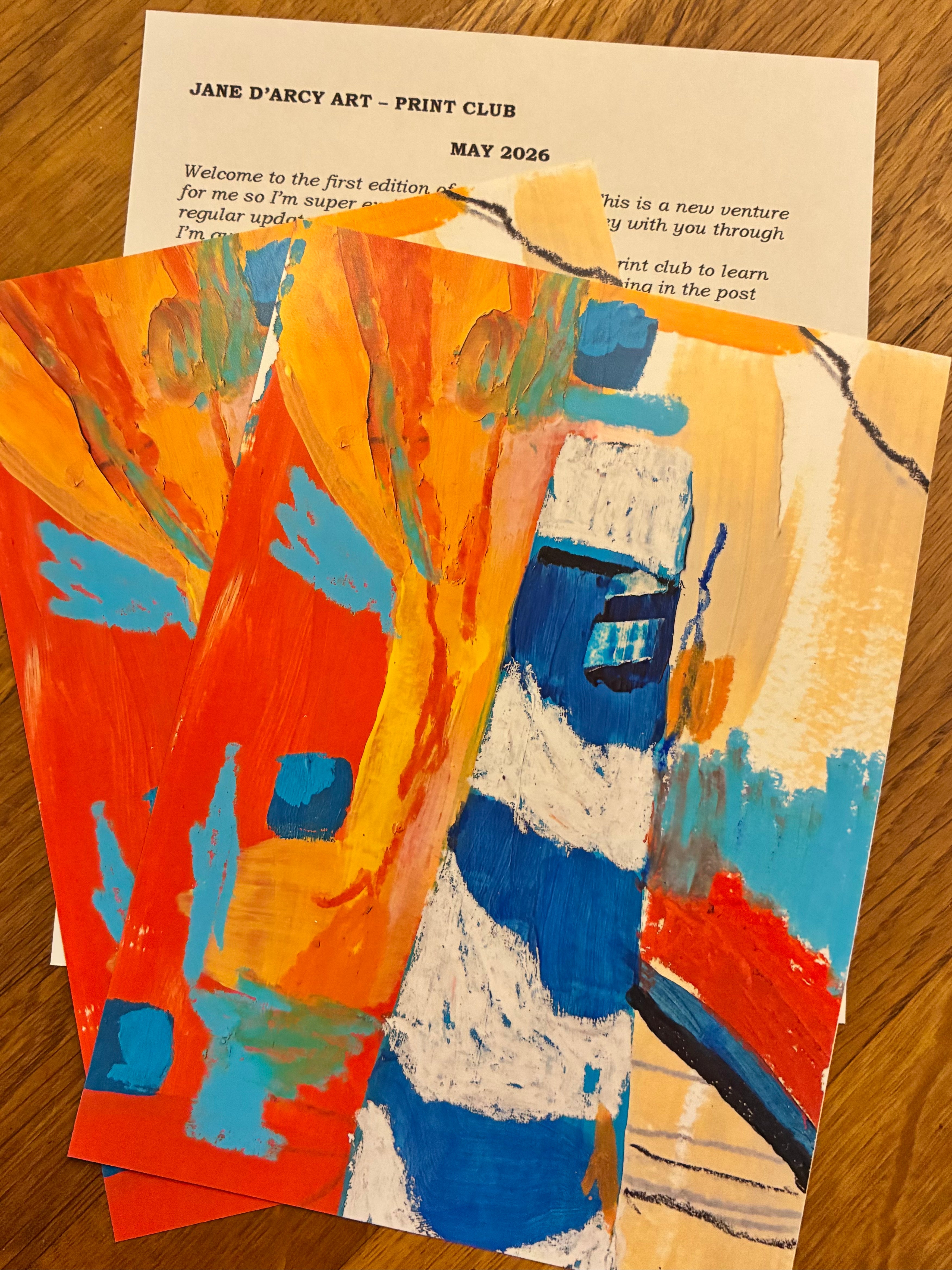 MONTHLY PRINT CLUB 2026