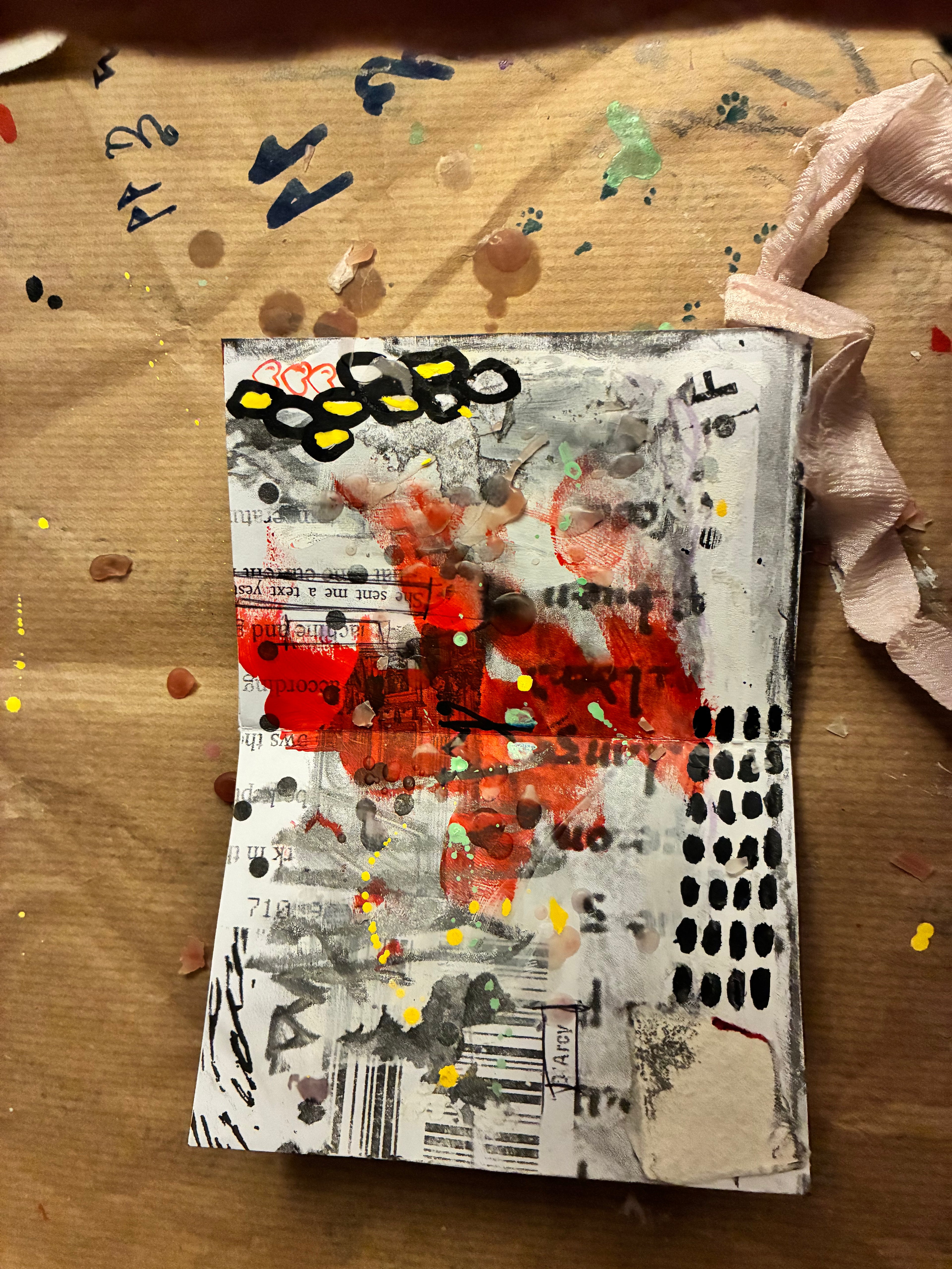 WTF – Art Zine Original Work | Jane D'Arcy Art
