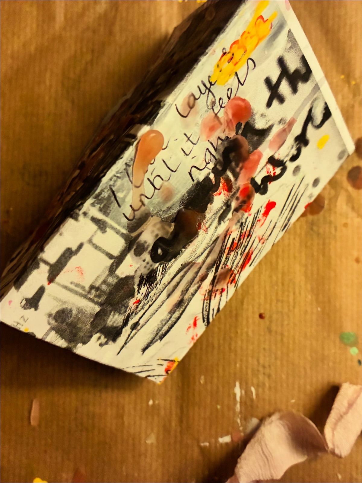 WTF – Art Zine Original Work | Jane D'Arcy Art